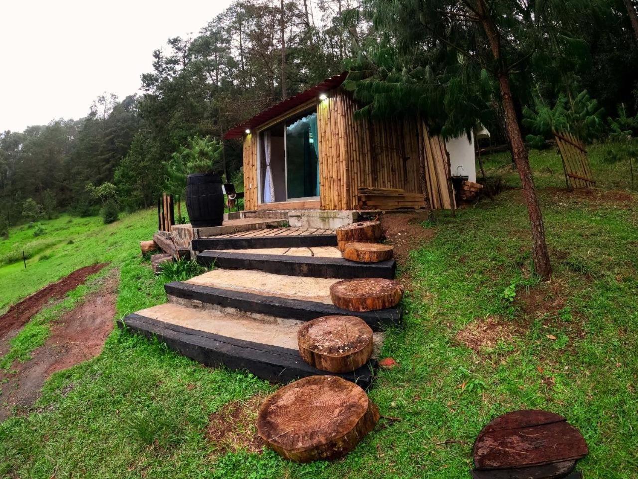 Cabana Romantica En El Bosque! Acaxochitlán Extérieur photo